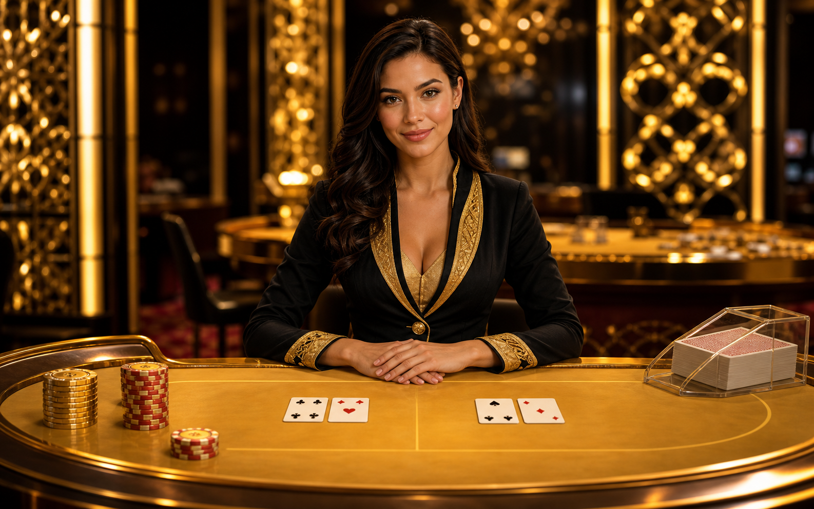 Golden Padma Baccarat game preview